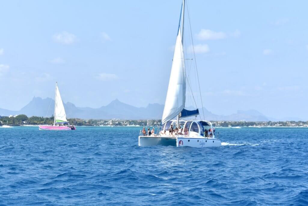 CATAMARAN GABRIEL ISLAND North of Mauritius