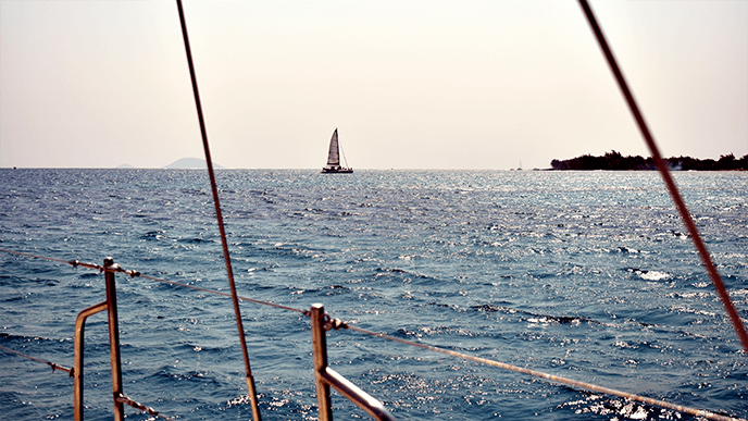 CATAMARAN GABRIEL ISLAND North of Mauritius